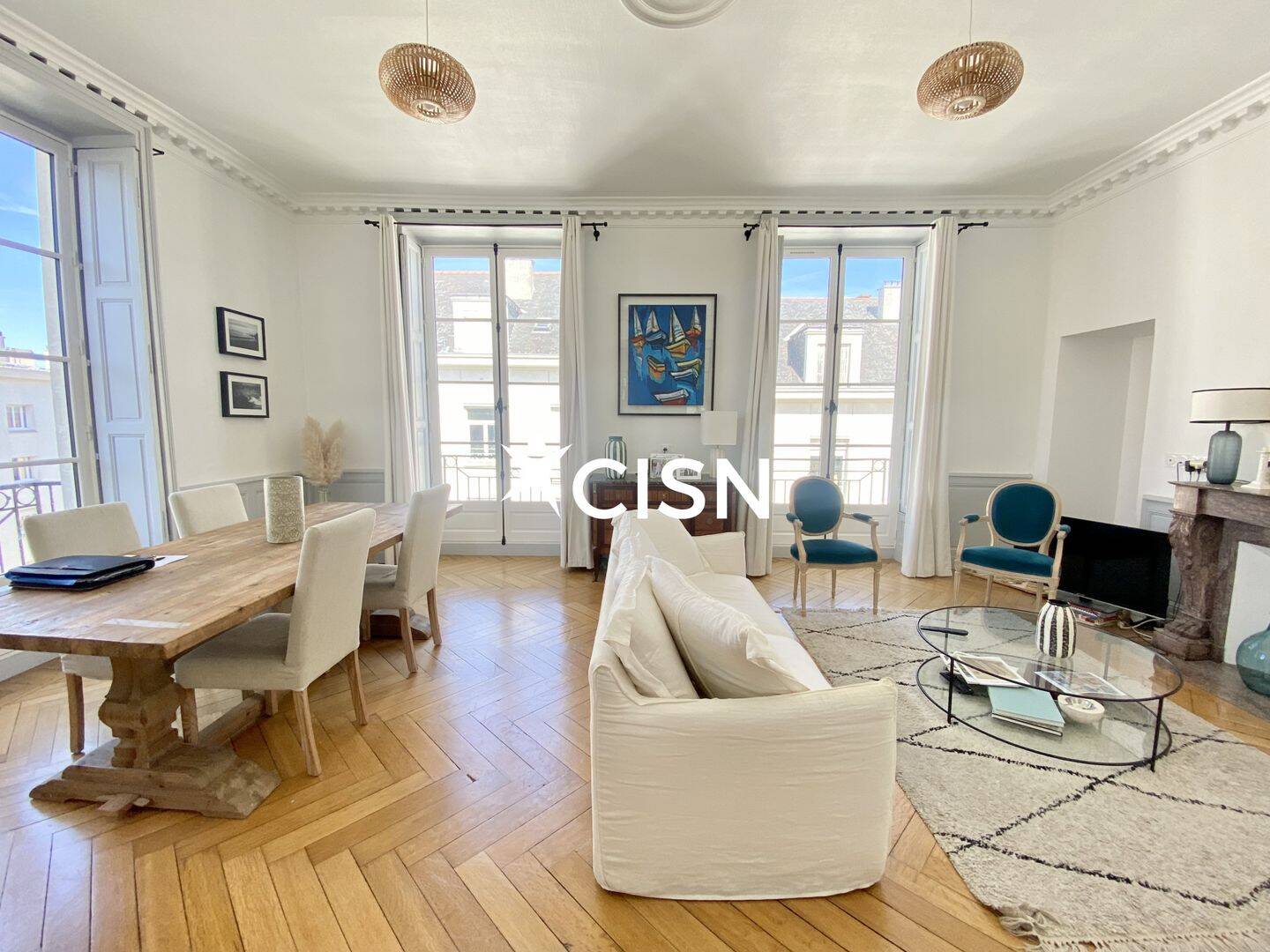 Appartement 4 pièces 123 m² · à Nantes · 123,3 m² · 1 500 €/mois