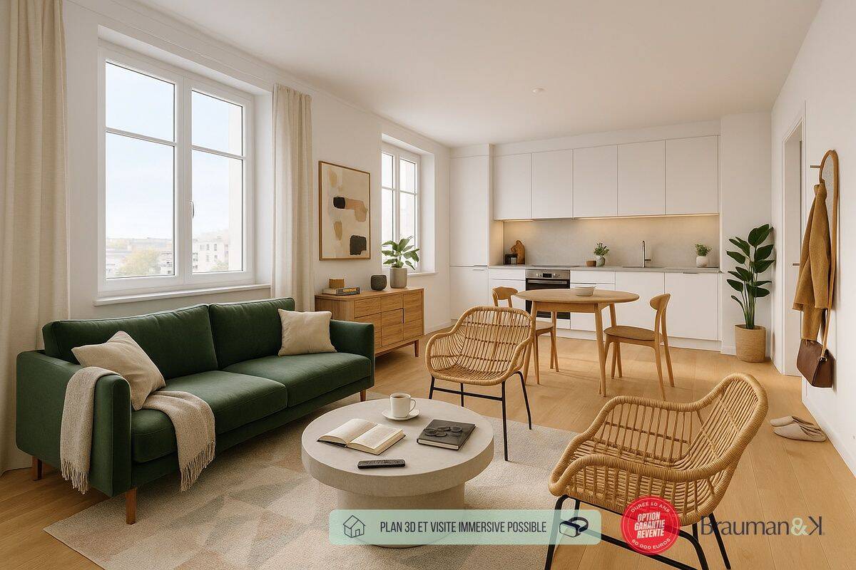 Appartement 3 pièces 62 m² · à Boulogne-Billancourt · 62 m² · 770 000 €