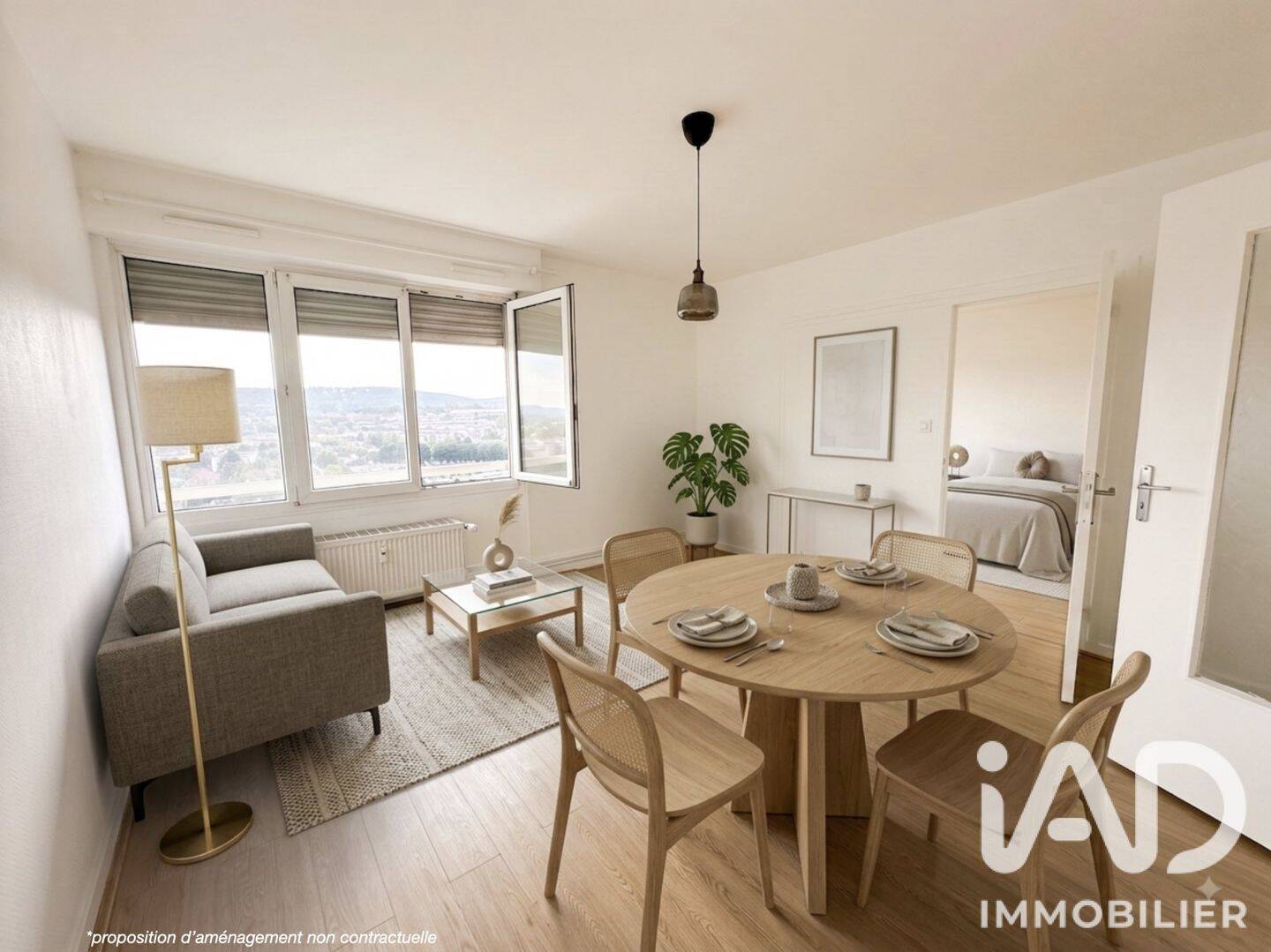 Appartement 3 pièces 61 m² · à Metz · 61,5 m² · 99 800 €
