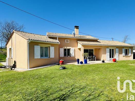 Maison de plain-pied à vendre 339 500 € 5 pièces 4 chambres 146 m² 2 406 m² de terrain Est Trélissac 24750