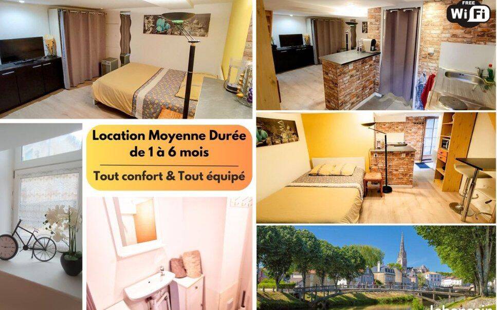 Maison 1 pièce 25 m² · à Fontenay-le-Comte · 25 m² · 550 €/mois