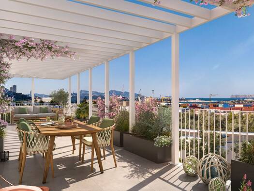 Appartement à vendre - neuf 128 000 € 2 pièces 1 chambre 47,5 m² 4ème étage Saint André Marseille 16ème arrondissement 13016