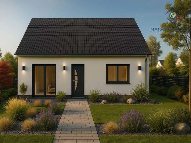 Terrain avec maison neuve à vendre 265 000 € 2 pièces 1 chambre 50 m² 200 m² de terrain Coubron 93470