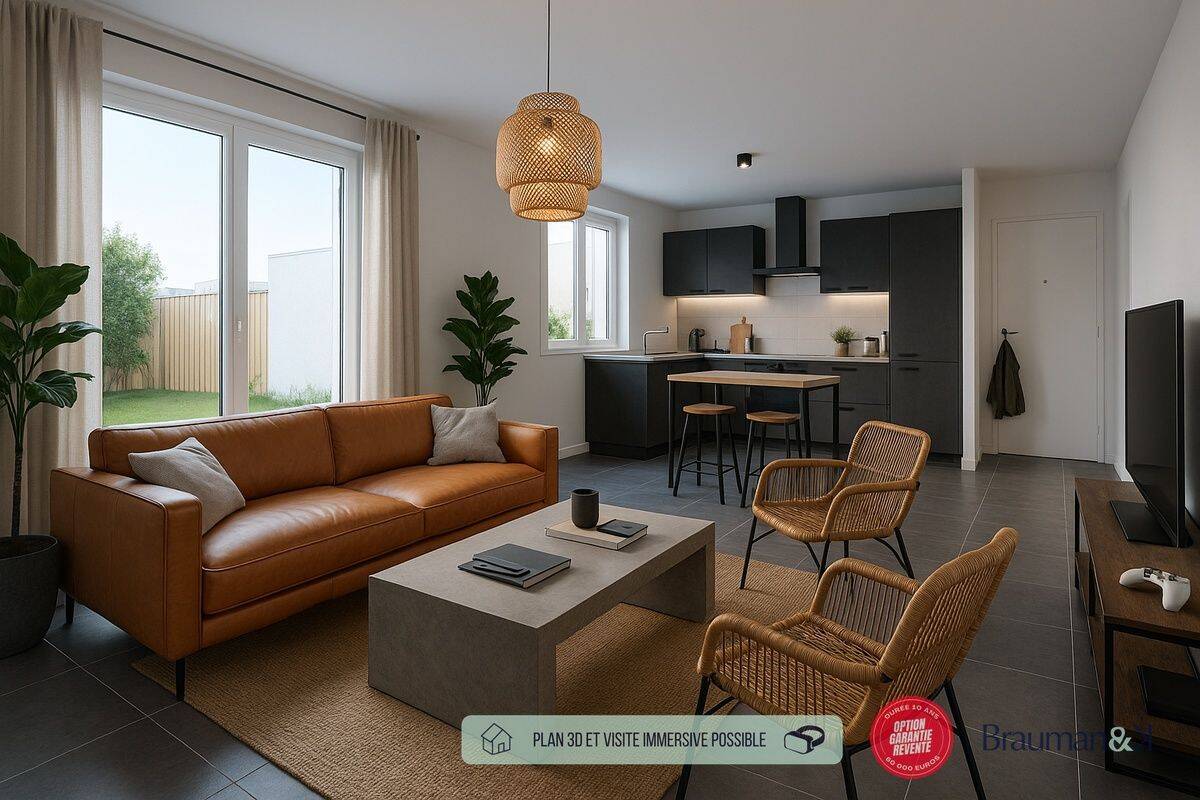 Appartement 4 pièces 88 m² · à Challans · 88 m² · 224 104 €