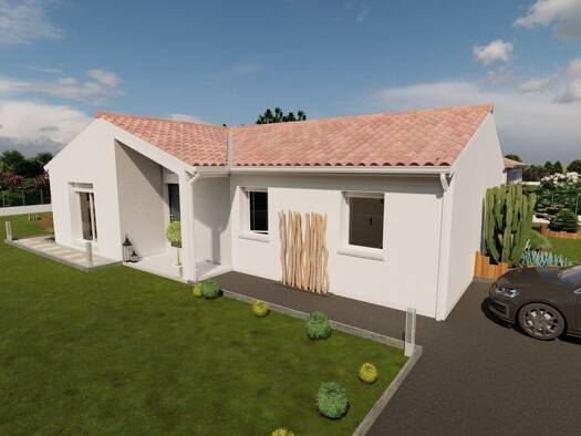 Terrain avec maison neuve à vendre 179 616 € 5 pièces 3 chambres 94 m² 1 000 m² de terrain La Souterraine 23300