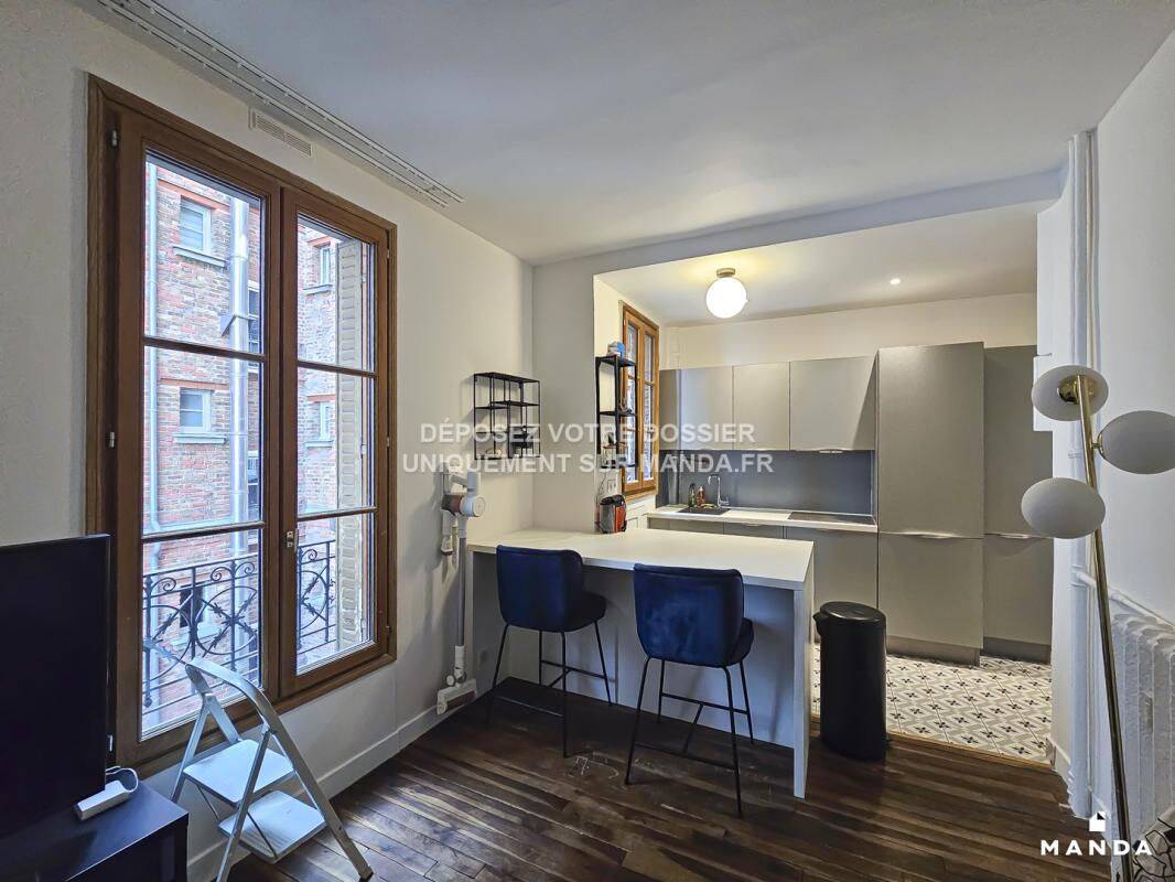 Appartement 2 pièces 29 m² · à Paris 20ème Arrondissement · 29 m² · 1 092 €