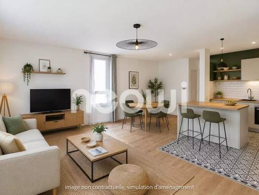 Appartement à vendre 234 000 € 4 pièces 3 chambres 79,1 m² Étage 2/4 centre Ville-La Chartonnière-La Barre Villefranche-sur-Saône 69400