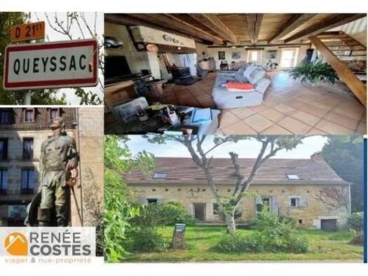 Maison en viager occupé Bouquet 57 100 € 4 pièces 2 chambres 100 m² 3 201 m² de terrain Vieux Bergerac Bergerac 24100