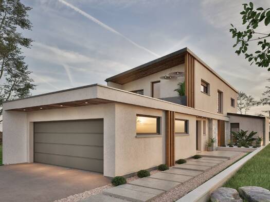 Terrain avec maison neuve à vendre 717 000 € 6 pièces 4 chambres 145 m² 1 090 m² de terrain Eschentzwiller 68440