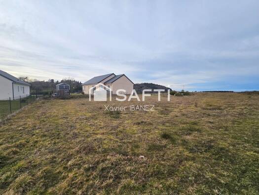 Terrain constructible viabilisé à vendre 35 398 € 739 m² de terrain Albaret-Sainte-Marie 48200