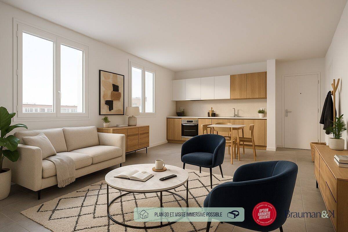 Appartement 3 pièces 64 m² · à Senlis · 64 m² · 330 000 €