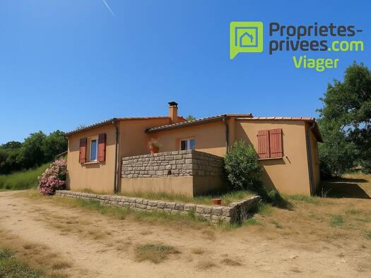 Villa en viager occupé Bouquet 117 250 € 4 pièces 2 chambres 95,4 m² 4 276 m² de terrain Issirac 30760