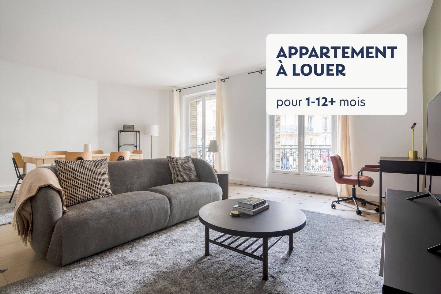 Appartement 3 pièces 80 m² · à Paris 8ème Arrondissement · 80 m² · 4 090 €