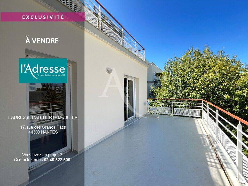 Appartement 3 pièces 66 m² · à Nantes · 66 m² · 257 000 €