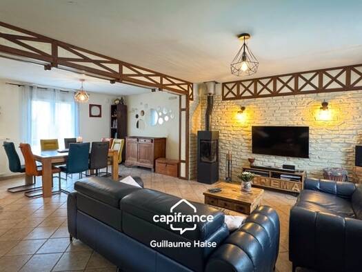 Maison à vendre 285 000 € 6 pièces 4 chambres 136 m² 1 539 m² de terrain Niherne 36250