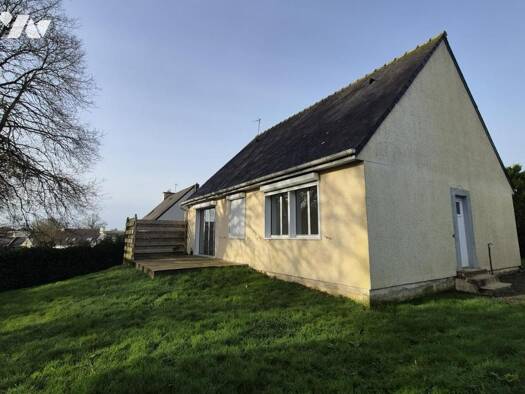 Maison de plain-pied à vendre 173 100 € 3 chambres 84 m² 518 m² de terrain Moréac 56500