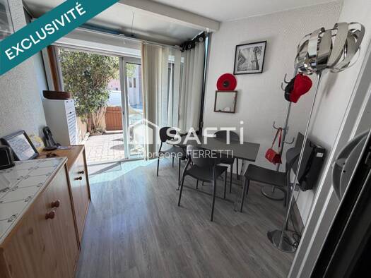 Appartement à vendre 82 000 € 2 pièces 1 chambre 30 m² RDC Peripherie Port-la-Nouvelle 11210