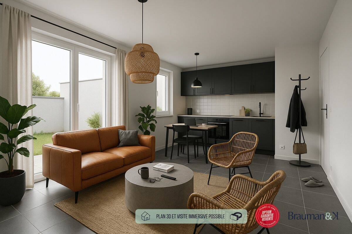 Appartement 1 pièce 24 m² · à Aubervilliers · 24 m² · 239 420 €