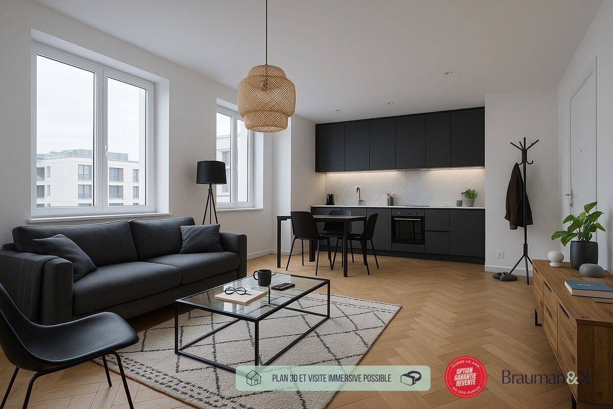 Appartement 2 pièces 39 m² · à Saint-Cyr-l'École · 39 m² · 225 000 €