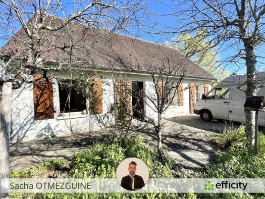 Pavillon à vendre 86 500 € 5 pièces 2 chambres 130 m² 3 057 m² de terrain Tournon-Saint-Pierre 37290