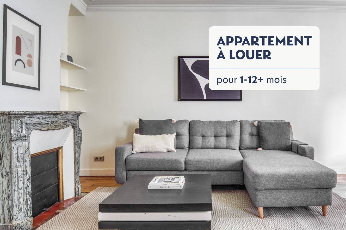 Appartement 3 pièces 60 m² · à Paris 18ème Arrondissement · 59,9 m² · 3 170 €/mois
