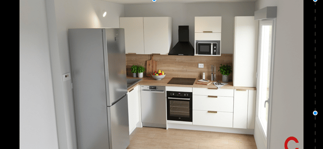 Appartement 2 pièces 44 m² · à Valenciennes · 44 m² · 630 €/mois