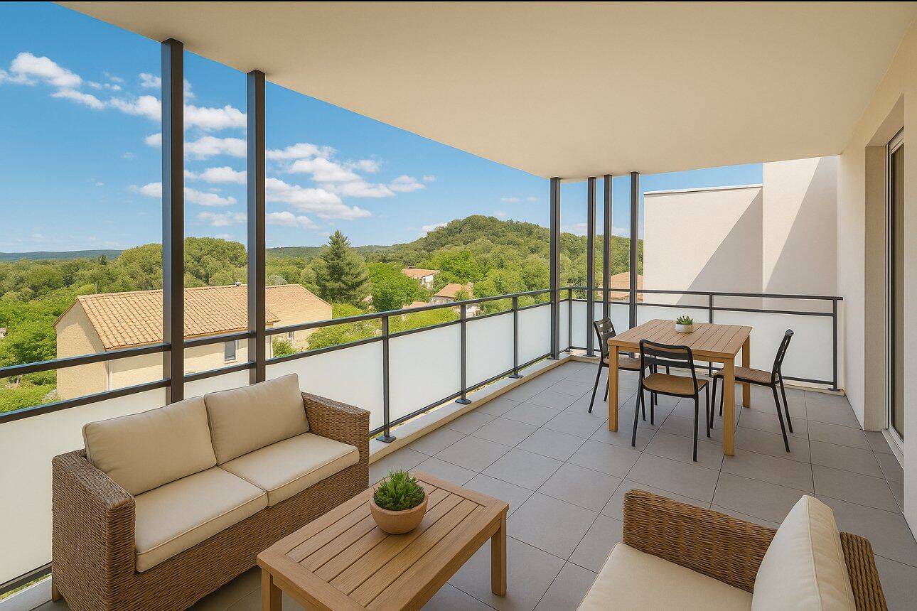 Appartement 4 pièces 89 m² · à Villeneuve-lès-Avignon · 89 m² · 319 900 €
