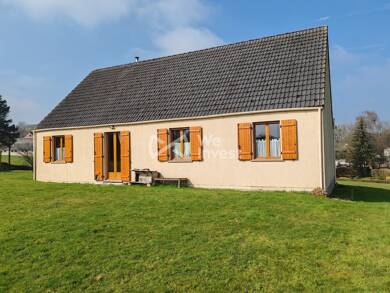Maison de plain-pied à vendre 6 pièces 3 chambres 100 m² 3 435 m² de terrain Landouzy-la-Ville 02140