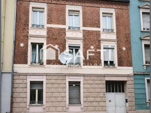 Appartement à vendre 73 000 € 2 pièces 2 chambres 52 m² RDC/4 Rebberg Nord Mulhouse 68100