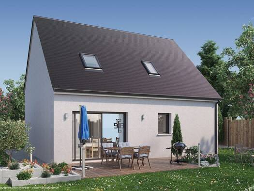 Terrain avec maison neuve à vendre 309 543 € 4 pièces 3 chambres 79 m² 549 m² de terrain Écouflant 49000