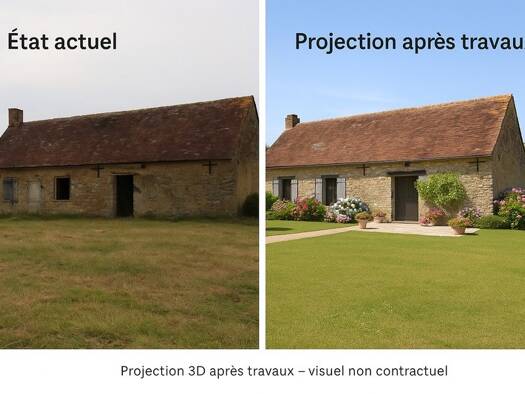 Maison à vendre 50 000 € 3 pièces 65 m² 2 199 m² de terrain Mareil-sur-Loir 72200