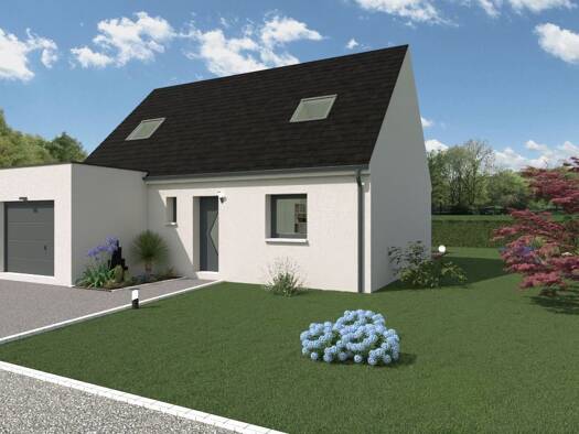 Terrain avec maison neuve à vendre 315 916 € 5 pièces 3 chambres 108 m² 843 m² de terrain Prouzel 80160