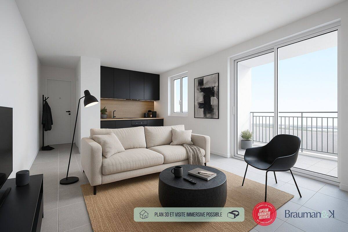 Appartement 1 pièce 22 m² · à Marseille 15ème Arrondissement · 22 m² · 121 000 €