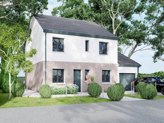 Terrain avec maison neuve à vendre 261 008 € 5 pièces 4 chambres 108 m² 433 m² de terrain Chevannes 91750