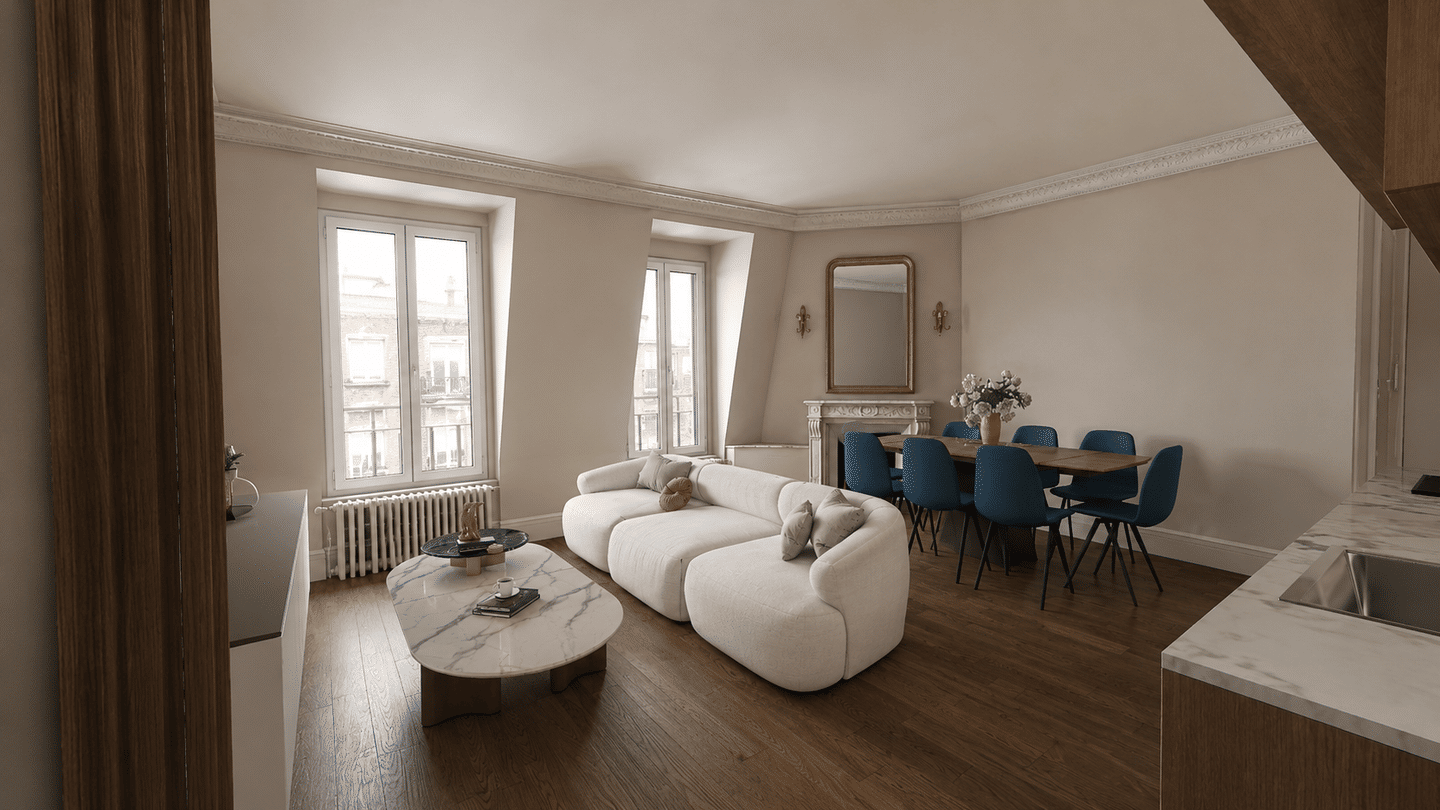 Appartement 3 pièces 58 m² · à Paris 13ème Arrondissement · 57,5 m² · 465 000 €