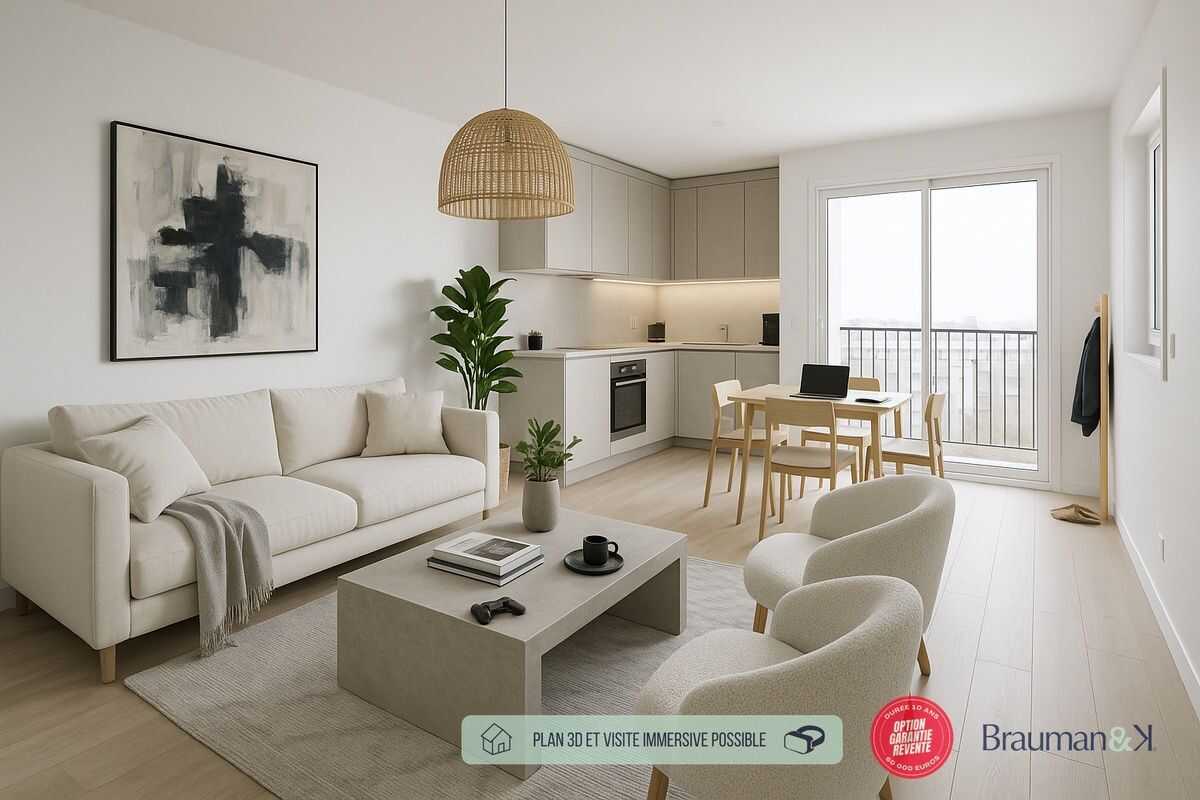 Appartement 2 pièces 37 m² · à Ivry-sur-Seine · 37 m² · 236 838 €
