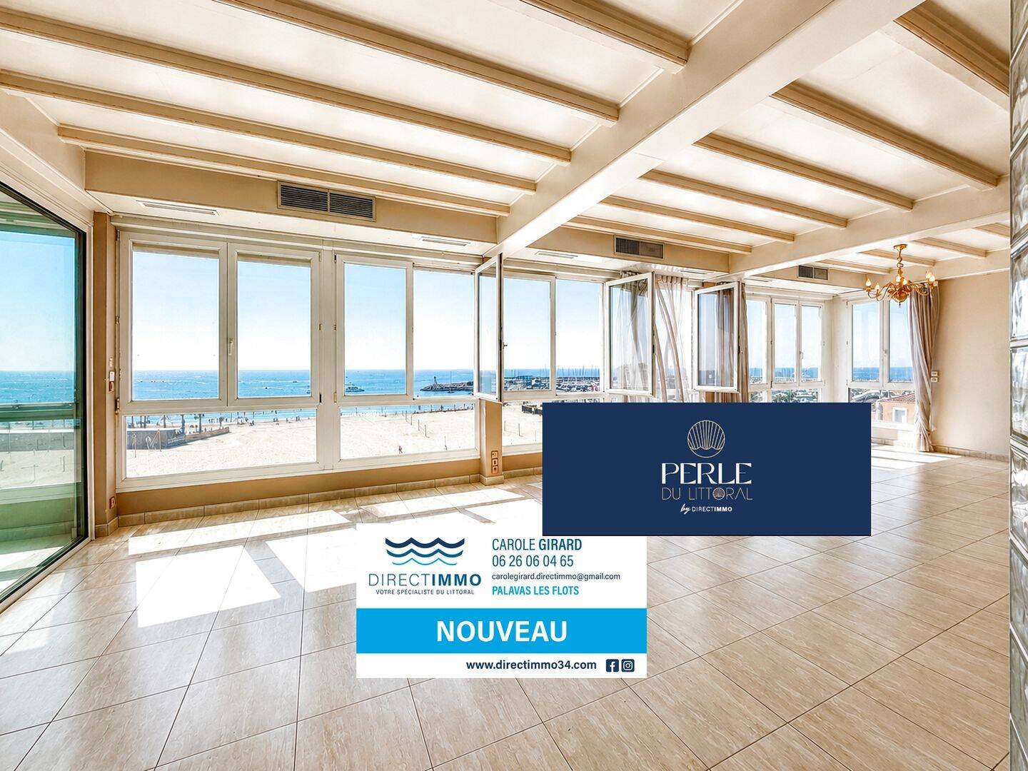 Appartement 5 pièces 182 m² · à Palavas-les-Flots · 182 m² · 1 159 000 €