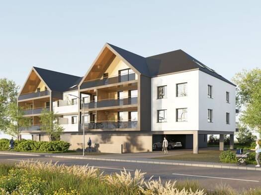 Appartement à vendre - neuf 201 000 € 2 pièces 1 chambre 46,6 m² dès le 31/12/2027 Rosenau 68128