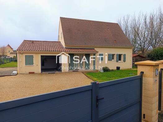 Maison à vendre 299 700 € 5 pièces 3 chambres 128 m² 1 404 m² de terrain Saint-Julien-de-Lampon 24370