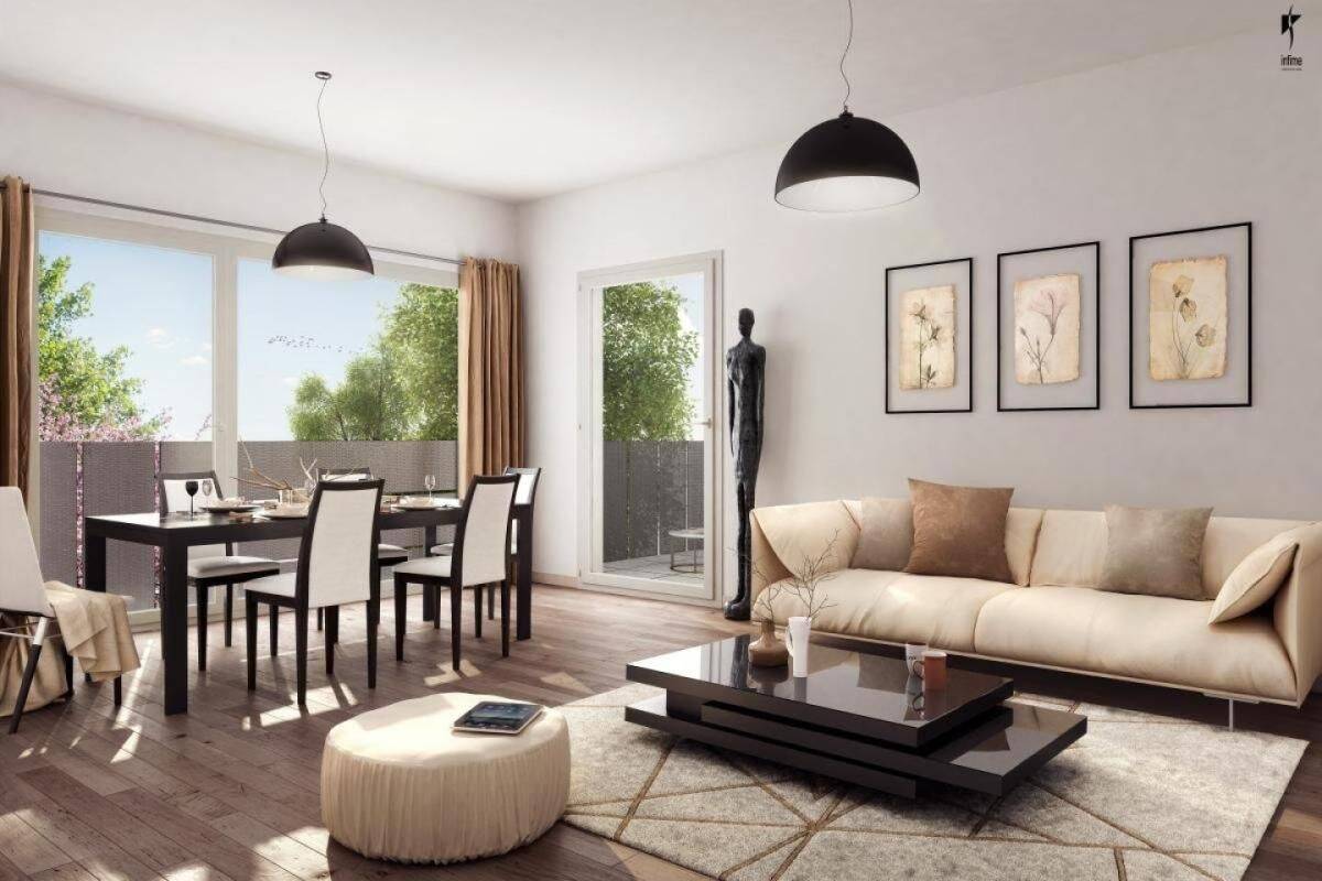 Appartement 2 pièces 44 m² · à Angers · 44 m² · 129 900 €