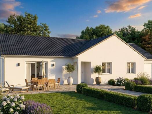 Terrain avec maison neuve à vendre 219 300 € 5 pièces 4 chambres 115 m² 1 772 m² de terrain La Porte du Der 52220