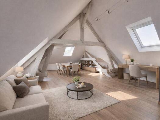 Appartement à vendre 208 000 € 3 pièces 2 chambres 60 m² Étage 3/3 Chantenay Nantes 44100