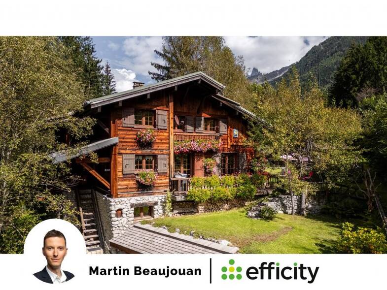 Chalet à vendre 1 580 000 € 6 pièces 4 chambres 176,9 m² 1 000 m² de terrain Les Bossons les Moussoux Chamonix-Mont-Blanc 74400