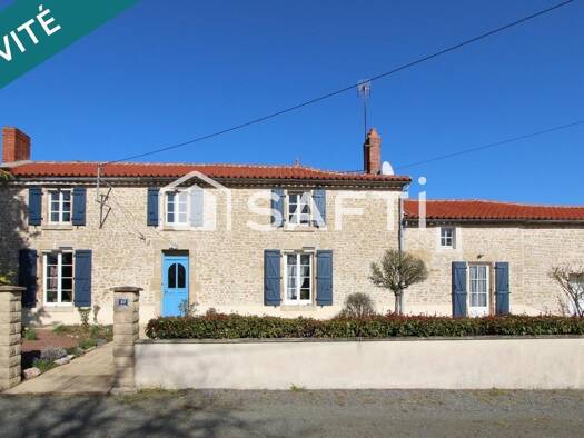 Maison à vendre 185 000 € 7 pièces 4 chambres 139 m² 10 000 m² de terrain Cezais 85410