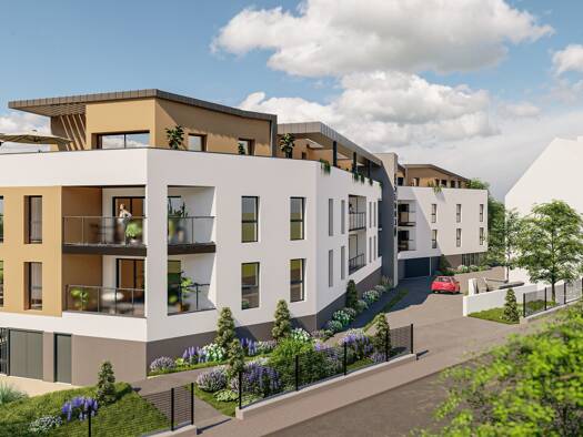 Appartement à vendre - neuf 174 000 € 2 pièces 1 chambre 40,7 m² dès le 31/12/2026 Montrapon - Montboucons Besançon 25000