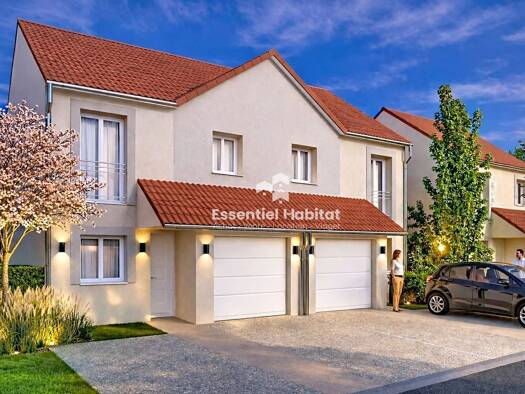 Maison à vendre - neuf 257 900 € 4 pièces 3 chambres 80 m² Gare-Gambetta-Piemont Mont-Saint-Martin 54350