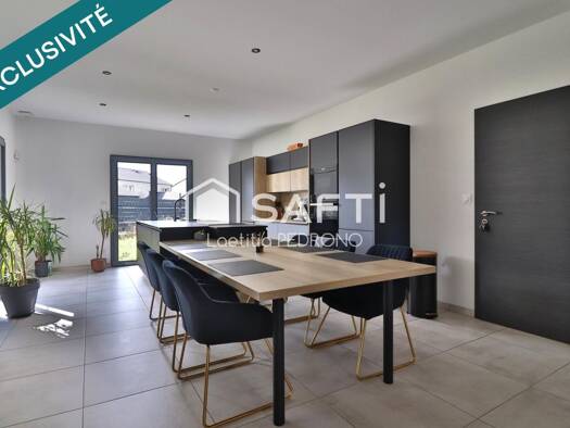 Maison à vendre 335 000 € 4 pièces 3 chambres 105 m² 487 m² de terrain Trieux 54750