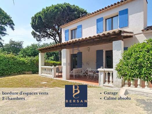 Villa à vendre 510 000 € 5 pièces 3 chambres 105 m² 445 m² de terrain Counillier Valescure Fréjus 83600