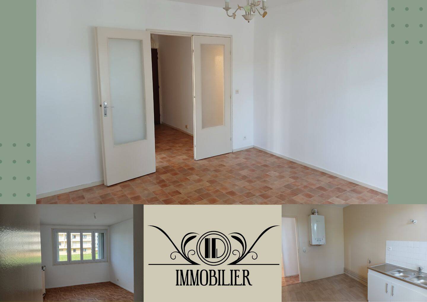 Appartement 3 pièces 64 m² · à Gien · 64,2 m² · 580 €