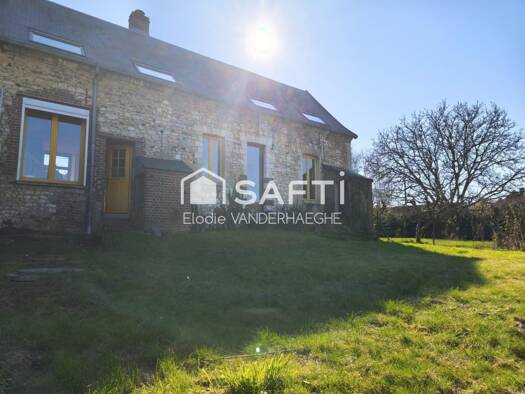 Maison à vendre 179 999 € 6 pièces 3 chambres 108 m² 739 m² de terrain Authie 80560